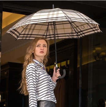 Stylish Check Umbrellas