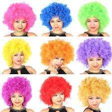 Curly Afro Wigs (red)