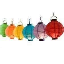 Battery Operated Lanterns (20cm)