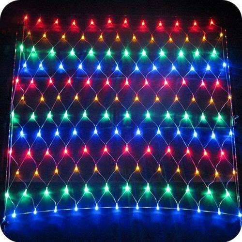 Electrical fairy lights curtain ( 1m x 2m long) - (MULTI COLOUR)