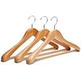 Wooden Hangers with Bar