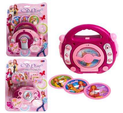Play-Set B/O Cd Player Asstd