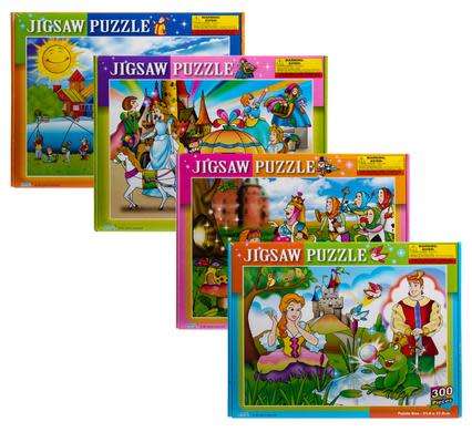 Puzzle Jigsaw 300pc Fairytale Asstd