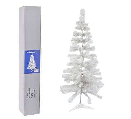 Xmas-Tree 1200mm White(161-Tips) Boxed