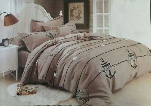 Beautiful 100% cotton  4 Piece Duvet Cover(queen)