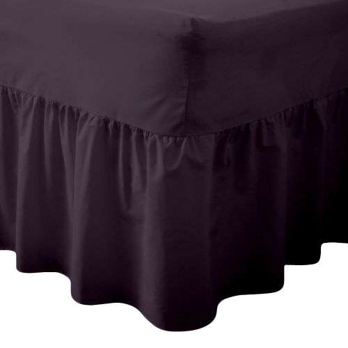 3 piece Valence Sheet sets(queen)(black)