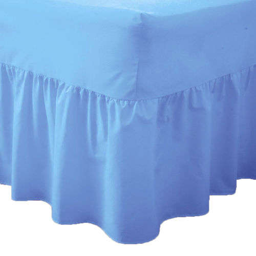 3 piece Valence Sheet sets(queen)(blue)