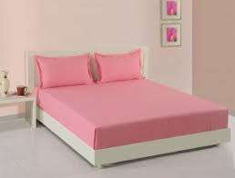 4 piece Fitted Sheet(Pink/Brown)