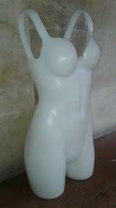 Female Half Body With Straps