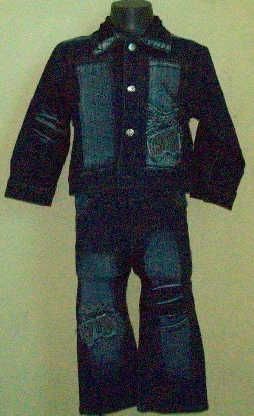 Boys Cross denim suits