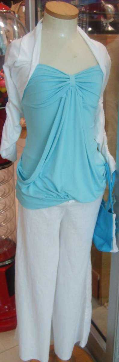 Ladies Imported Retro Lycra Tops