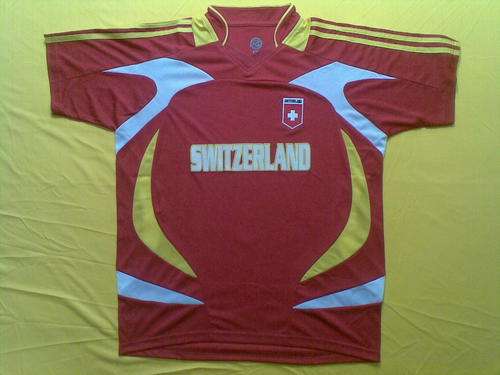 SWITZERLAND SOCCER  JERSEY