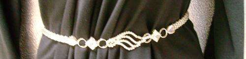 chain belt(silver)