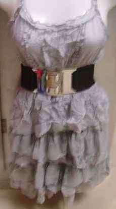 Imported Grey Lace Dress