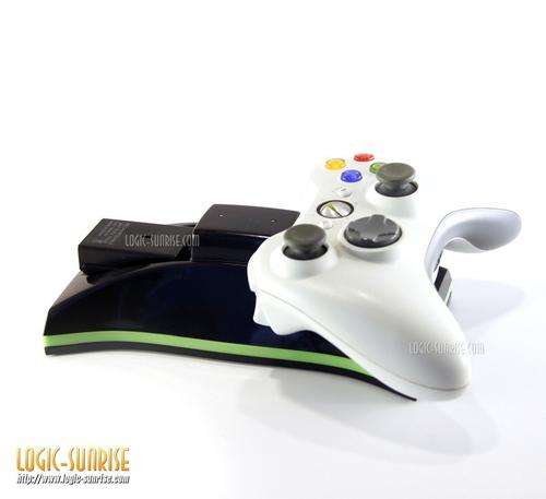 PEGA Sensitive Dual Charger with 2pcs 1800mAH Batteries for Xbox360 (black)