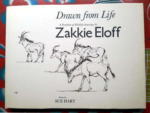 Drawn from Life. A Portfolio of Wildlife Drawings By Zakkie Eloff.