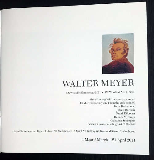 Walter Meyer Catalogue - Out of Print and Scarce - FINE