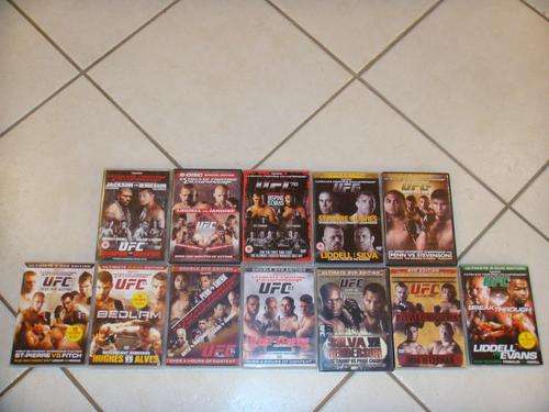 UFC ORIGANAL DVDS 75 TO 88 and ufc 101 free