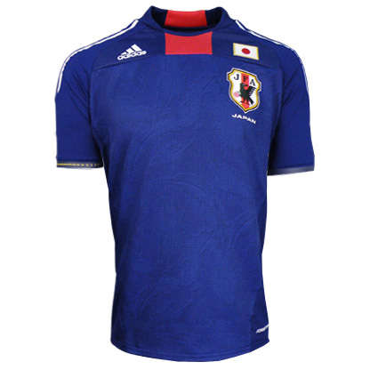 JAPAN SOCCER HOME SHIRT 2010 WORLD CUP