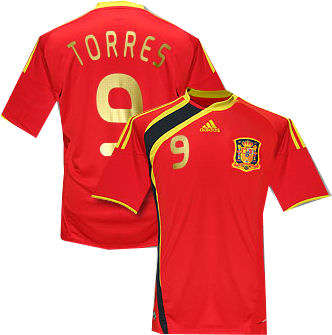 SPAIN SOCCER TORRES HOME 09/10  M