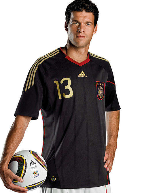 GERMANY SOCCER AWAY JERSY BALLACK NUMBER 13 NEW 2010WC JUST RELEASED
