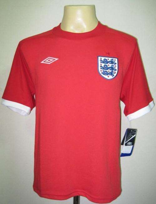 ENGLAND SOCCER AWAY SHIRT 2010 WORLD CUP