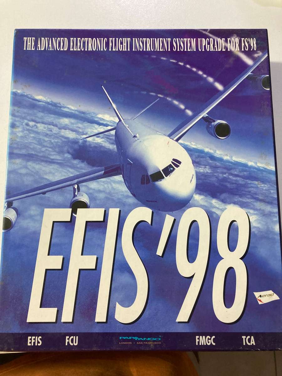 Microsoft Flightsim 98, EFIS 98 and FS Global Scenery Upgrade