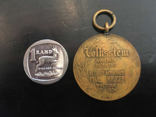 Volksstem Medallion To Commemorate Paul Krugers Death