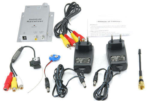 LOCAL STOCK, Wireless Spy Camera & Receiver Set