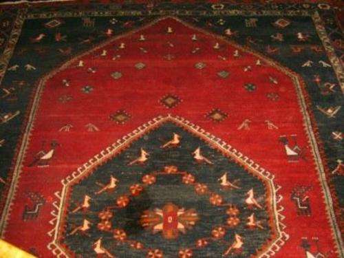 HAMADAN HAND KNOTTED PERSIAN CARPET 304 x 224