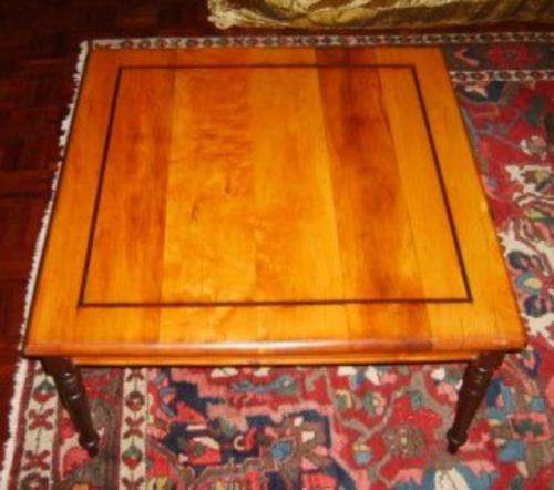 COFFEE TABLE - SOLID YELLOWWOOD