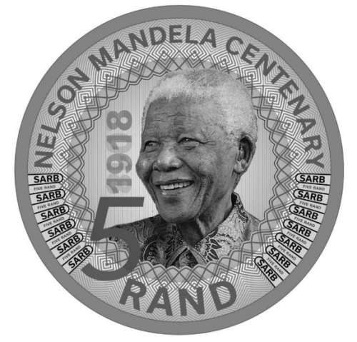 UNC Coins - 2018 Mandela 100th Birthday Commemorative R5 Coins Uncirculated