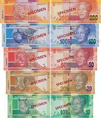 UNC Notes Set - 2018 Mandela 100th Birthday Commemorative Bank Notes Uncirculated