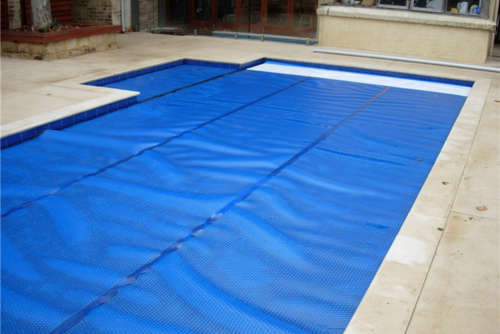 5.5 x 4.5 Swimming Pool Solar Blankets / Solar Covers 500-Micron - Blue