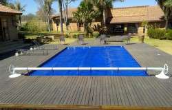 Pool Solar Blanket - Aluminium Roll-Up Station 1.0 - 6.0 Meters