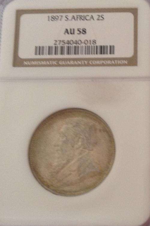 1897 2s AU58 Crazy Wed Sale!