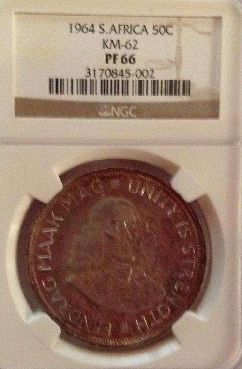 1964 50 Cents NGC PF66 Crazy Wed Sale!