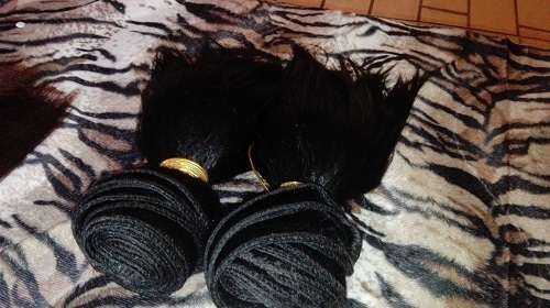 **Discounted Promo**100% human hair 200g WeavesFULL HEAD//thick// bob style black//same day dispatch