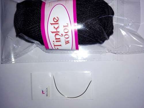 Wool and Needle Set For Sew in Hair Extensions // Same day dispatch In Stock