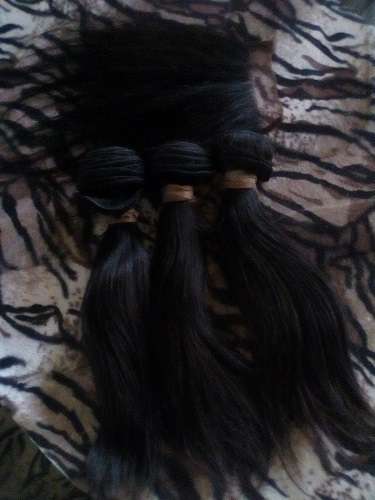 Brazilian Human Hair with closure weave extensions wefts // Lot Grade 7A //same day dispatch