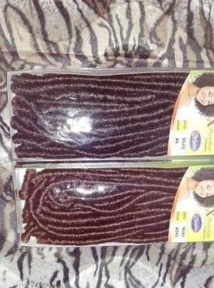 Soft Dread Dark brown Light brown 85g pack 55inch //same day dispatch