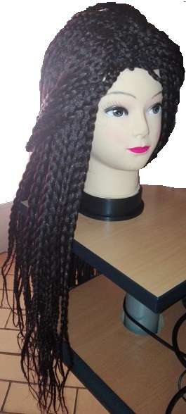 Braided Wig with adjustable straps colour #33 Same day dispatch
