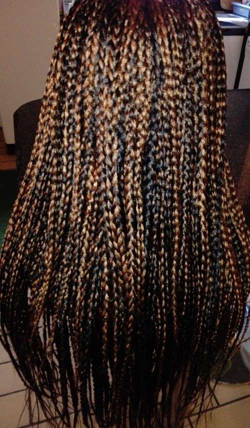 Braided wig Micro braiding Light wig adjustable straps same day dispatch