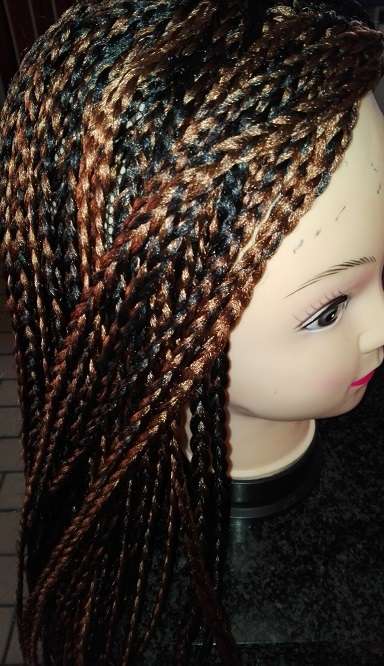 Braided wig Micro braiding Light wig adjustable straps same day dispatch