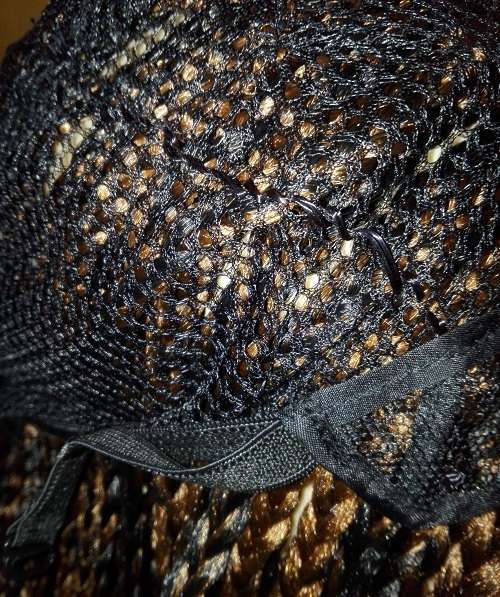 Braided wig Micro braiding Light wig adjustable straps same day dispatch