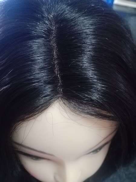 Long Bob Lace Top Middle Path Wig Looks Real 14inch //same day dispatch