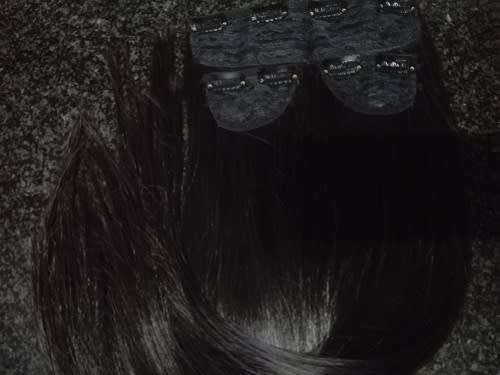 Clip in Hair Extensions Silky 62cm length 3 piece sets,Black,Brown,Blonde/ Full  //Same day dispatch