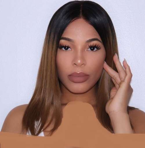 Long Bob with middle path Ombre adjustable straps same day dispatch