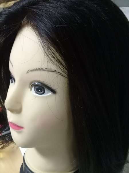Brazilian Hair Bob Lace middle path Wig with adjustable straps//same day dispatch