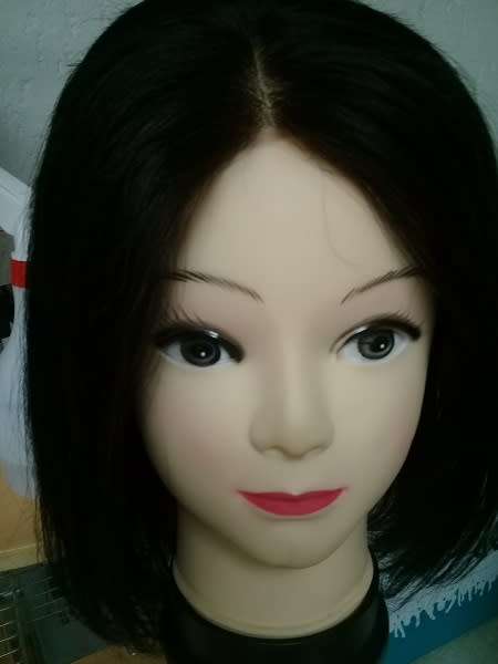 Brazilian Hair Bob Lace middle path Wig with adjustable straps//same day dispatch